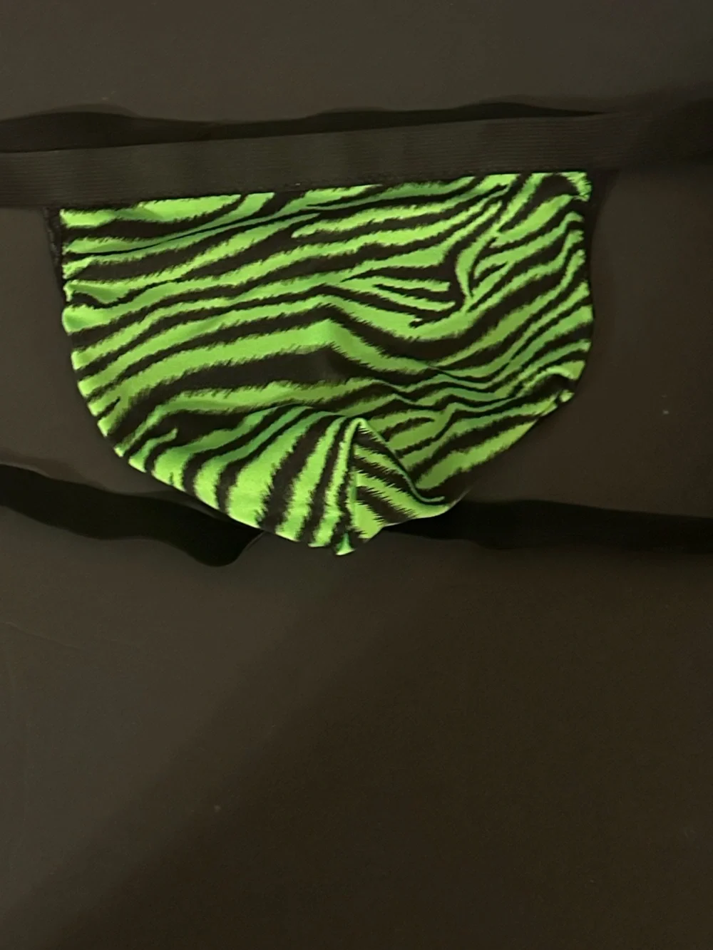 Handmade Green Tiger Jockstrap 2XL waist